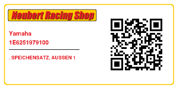 Yamaha 1E6251979100
