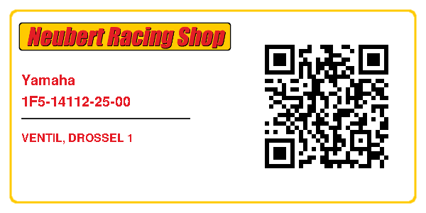 Yamaha 1F5-14112-25-00
