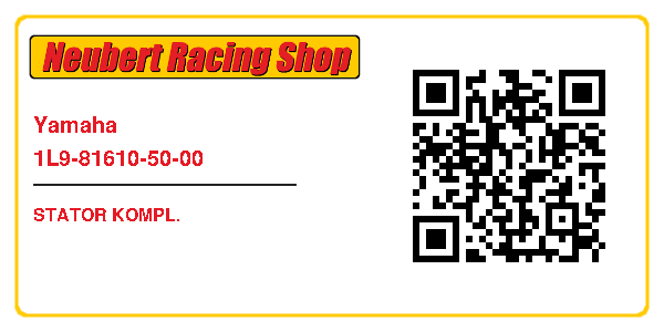 Yamaha 1L9-81610-50-00