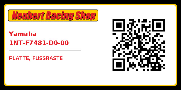 Yamaha 1NT-F7481-D0-00