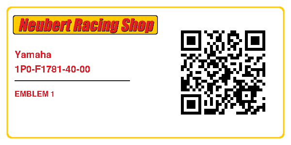 Yamaha 1P0-F1781-40-00