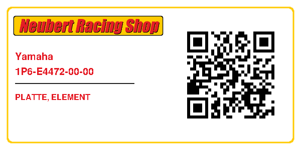 Yamaha 1P6-E4472-00-00