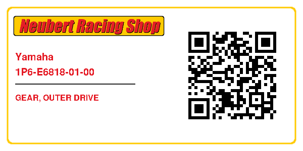 Yamaha 1P6-E6818-01-00