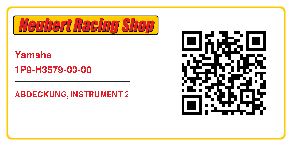 Yamaha 1P9-H3579-00-00