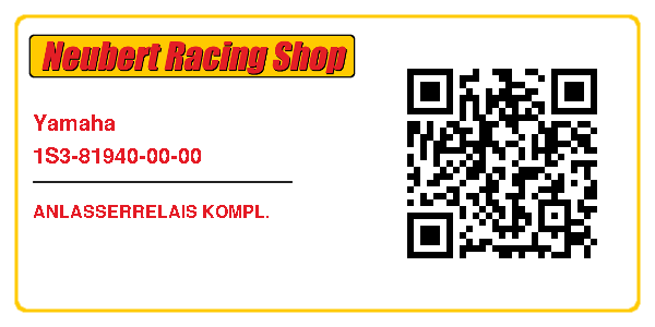 Yamaha 1S3-81940-00-00