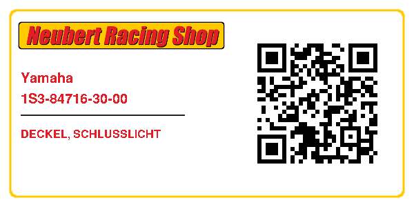 Yamaha 1S3-84716-30-00