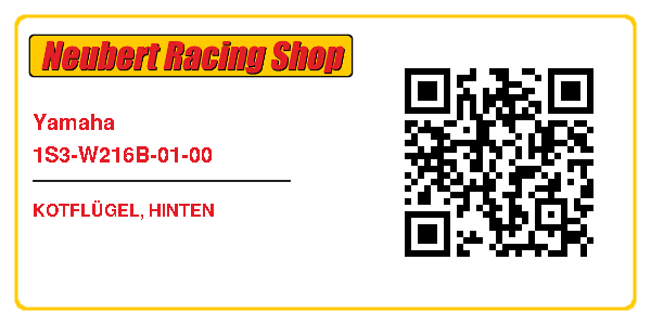 Yamaha 1S3-W216B-01-00