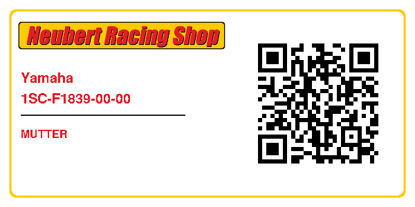 Yamaha 1SC-F1839-00-00