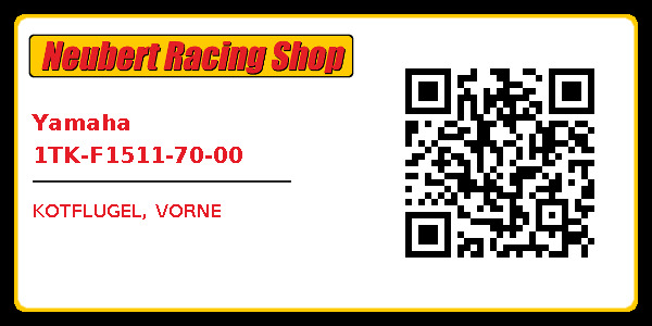 Yamaha 1TK-F1511-70-00