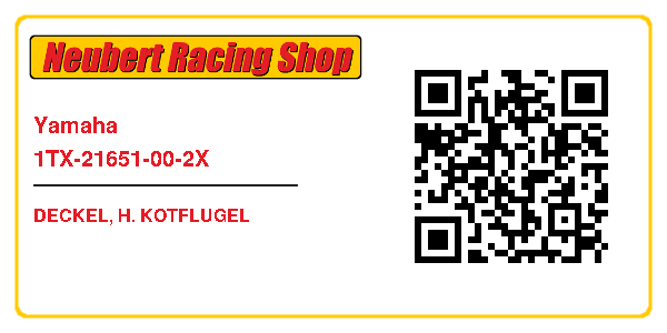 Yamaha 1TX-21651-00-2X