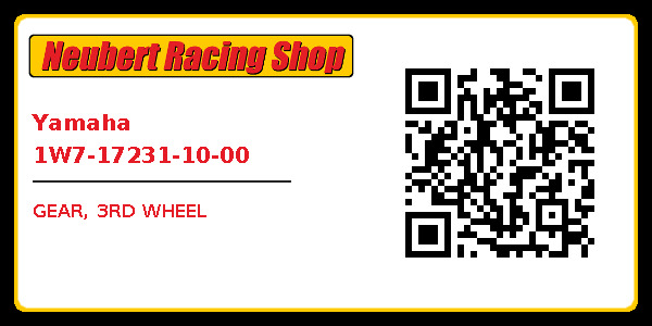 Yamaha 1W7-17231-10-00