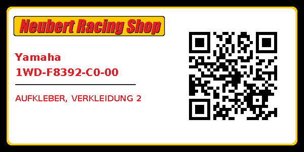 Yamaha 1WD-F8392-C0-00