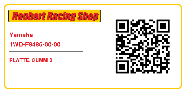 Yamaha 1WD-F8485-00-00