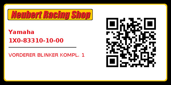 Yamaha 1X0-83310-10-00