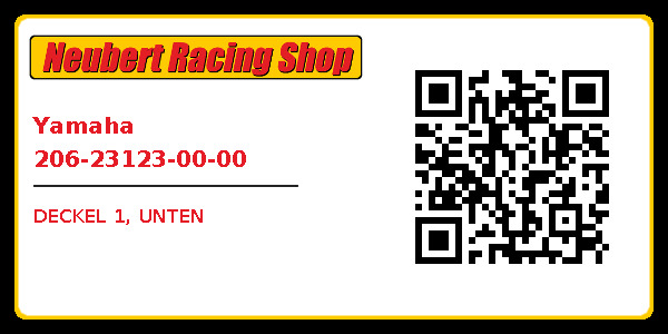 Yamaha 206-23123-00-00
