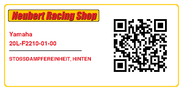 Yamaha 20L-F2210-01-00