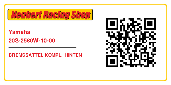 Yamaha 20S-2580W-10-00