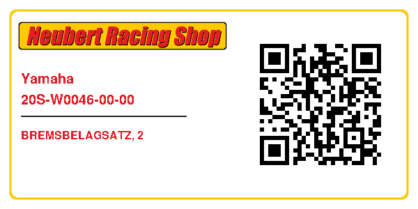 Yamaha 20S-W0046-00-00