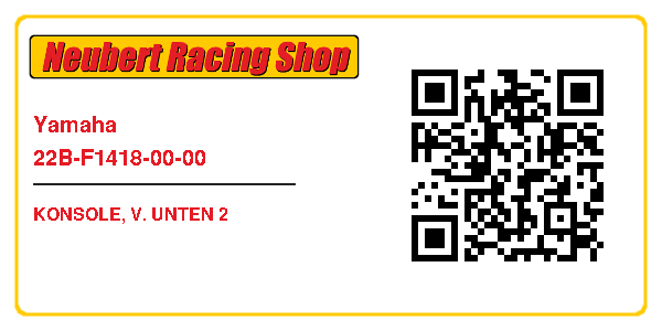 Yamaha 22B-F1418-00-00