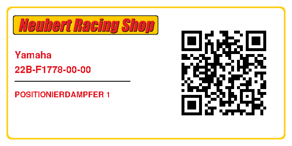 Yamaha 22B-F1778-00-00