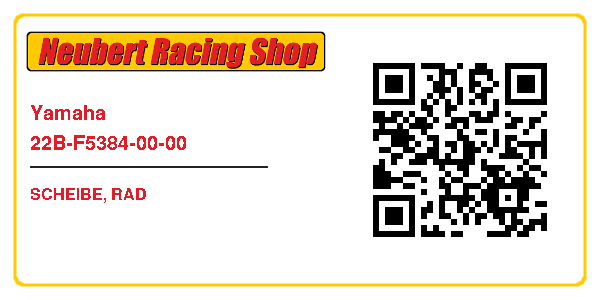 Yamaha 22B-F5384-00-00