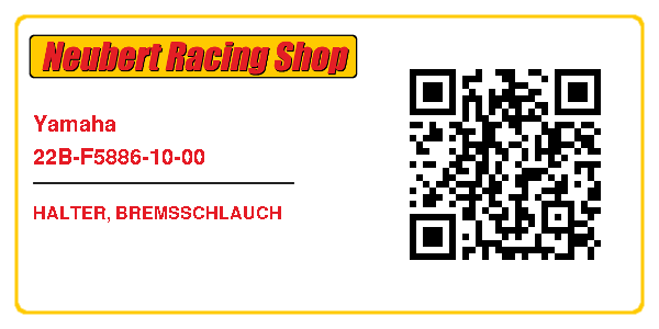 Yamaha 22B-F5886-10-00