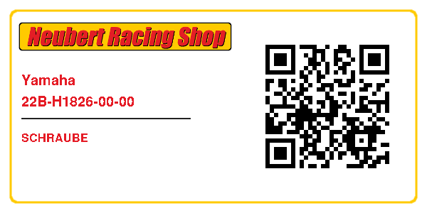 Yamaha 22B-H1826-00-00