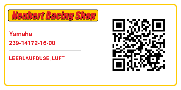 Yamaha 239-14172-16-00