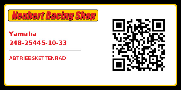 Yamaha 248-25445-10-33
