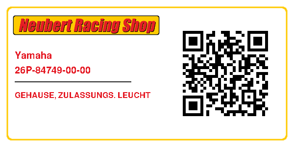 Yamaha 26P-84749-00-00