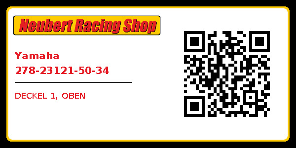 Yamaha 278-23121-50-34