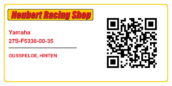 Yamaha 27S-F5338-00-35