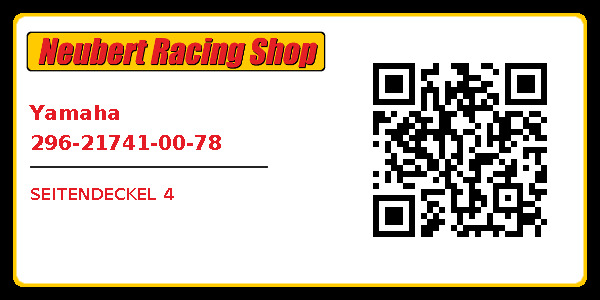Yamaha 296-21741-00-78
