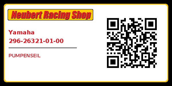 Yamaha 296-26321-01-00