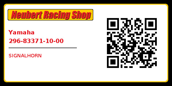 Yamaha 296-83371-10-00