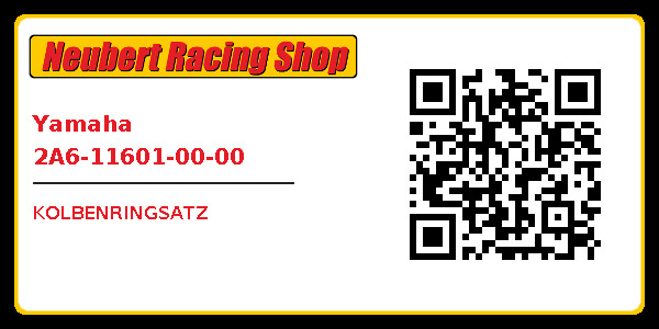 Yamaha 2A6-11601-00-00