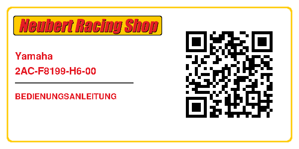 Yamaha 2AC-F8199-H6-00
