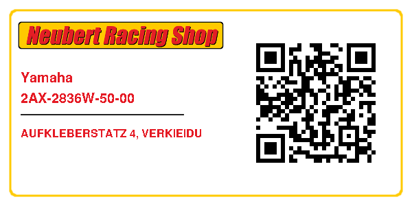 Yamaha 2AX-2836W-50-00