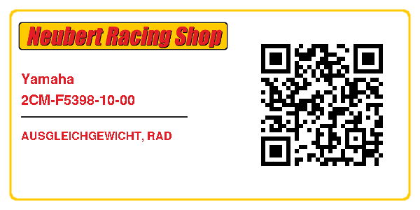 Yamaha 2CM-F5398-10-00
