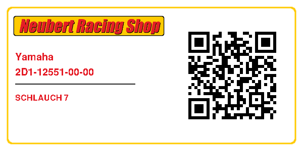 Yamaha 2D1-12551-00-00