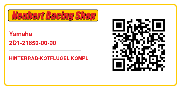 Yamaha 2D1-21650-00-00