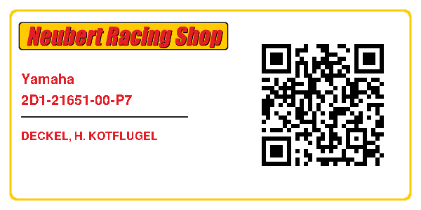 Yamaha 2D1-21651-00-P7