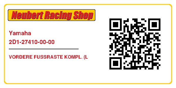 Yamaha 2D1-27410-00-00