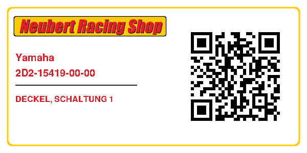 Yamaha 2D2-15419-00-00