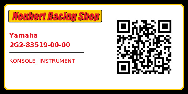 Yamaha 2G2-83519-00-00