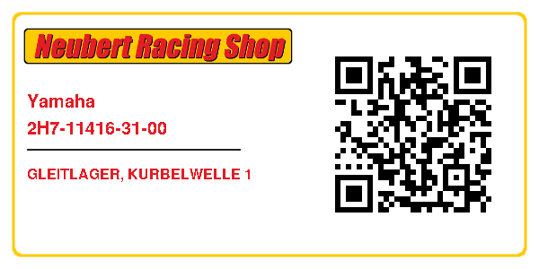 Yamaha 2H7-11416-31-00