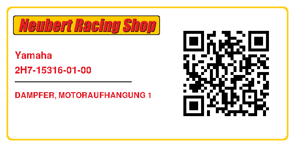 Yamaha 2H7-15316-01-00