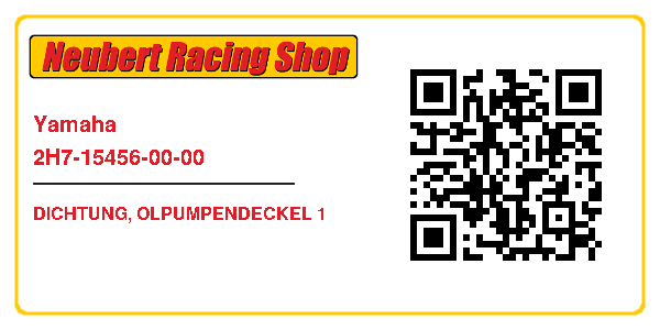 Yamaha 2H7-15456-00-00