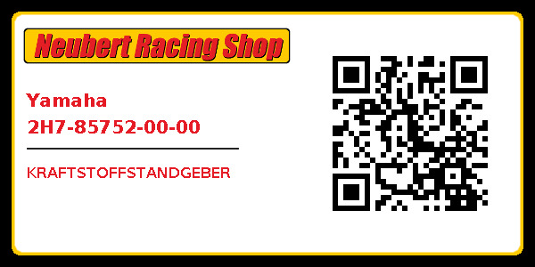 Yamaha 2H7-85752-00-00