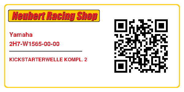 Yamaha 2H7-W1565-00-00